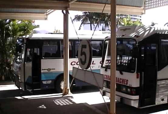 Coral Coaches at Cairns